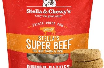 Stella & Chewy's Beef Freeze-Dried Dog Food 25 oz